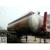 Buy cheap Aluminum Alloy Wheat Flour Bulk Tanker with Tipping Hydraulic Cylinder (6000USG-10000USG ）whApp:+8615271357675 from wholesalers