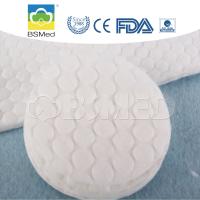 Buy cheap Personal Care Exfoliating Cotton Pads , Round Organic Cotton Makeup Pads product