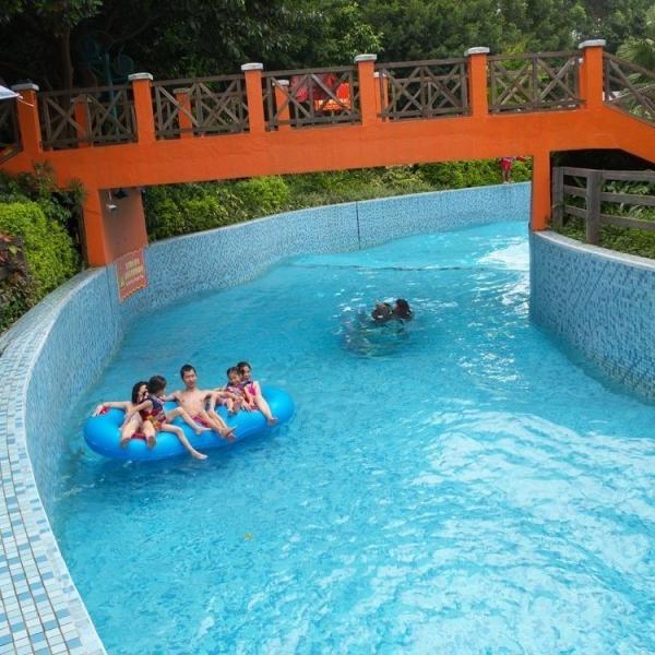 Buy cheap SGS Certified Colourful Adult Lazy River Water Slide Easy Installation from wholesalers