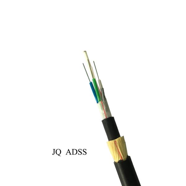 Buy cheap ADSS G657A1 Aramid Yarn 12 Core Single Mode Fiber Optic Cable from wholesalers