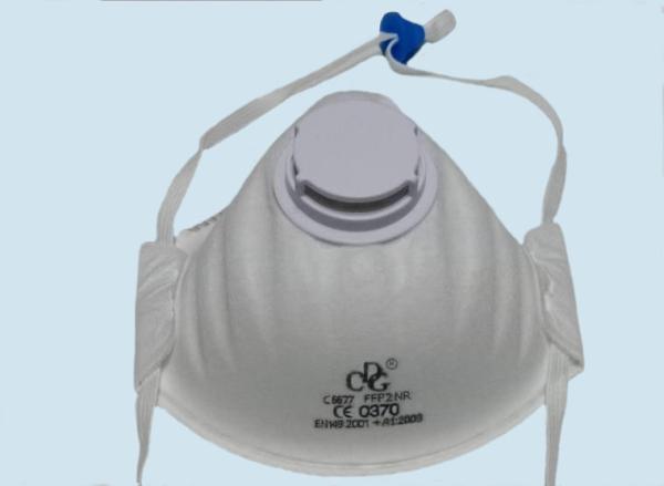 Buy cheap Cup Shape BFE 95% Disposable FFP2 Face Mask No Stimulation from wholesalers