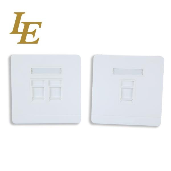 Buy cheap Electrical Plastic Surface Box 86x86mm Screwless Faceplate Socket from wholesalers