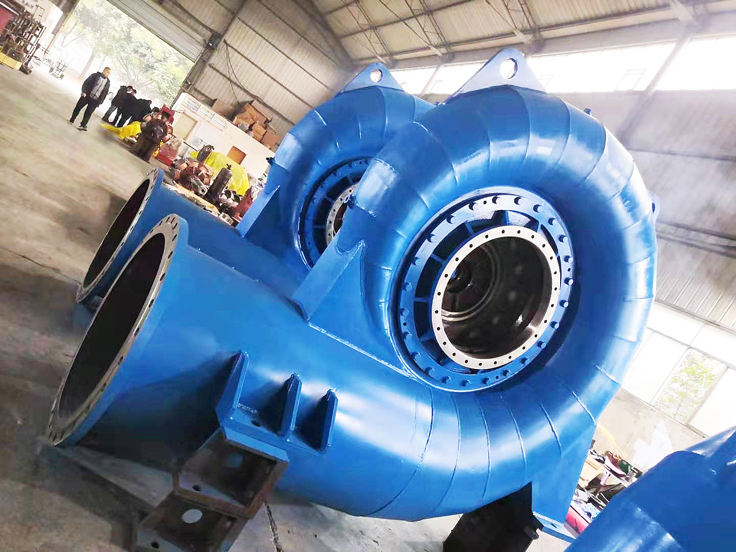 Customized Steel And Stainless Steel Hydroturbine Generator For 200kw-20mw Capacity