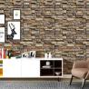 Buy cheap Interior Decoration Vinyl Wallpapers Modern Peel Stick 3D Brick Stone Wall Sticker from wholesalers