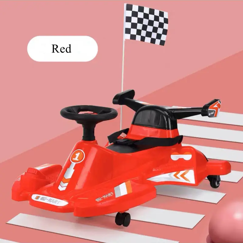 2023 Children's Mini 6v Electric Drift Go Kart Ride On Car For Child Battery Included
