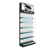 Buy cheap Metal MDF Cosmetic Display Racks Wall Mounted Cosmetic Display Showcase from wholesalers