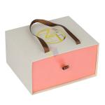 Handmade Sliding Drawer Custom Foil Logo Paper Hard Cardboard Gift Packaging Box