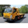 Buy cheap JAC 152HP 4 Ton Road Wrecker Tow Truck Recovery Flatebed Truck Euro 5 Emission Standard from wholesalers