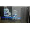 Buy cheap Self Adhesive Rear Projection Window Film / Transparent Holographic Film Outdoor from wholesalers