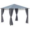 Buy cheap Steel Frame AJUNION Outdoor Waterproof Canopy Shelter Gazebo with Polycarbonate Roof from wholesalers