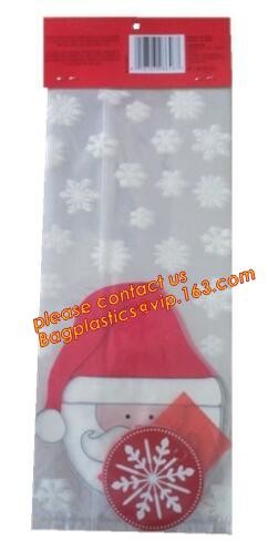 plastic printing transparent sandwich goodie wedding christmas cookie packaging bread halloween candy bag bagease packa