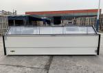 R404a Straight Glass Showcase Counter For Deli And Fresh Meat