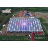 Buy cheap 50x100m Big Clear Outdoor Event Tents with Clear Roof Cover , Large Event Tents from wholesalers