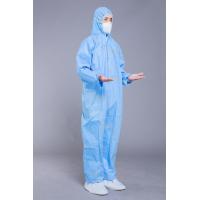 Buy cheap SMS materials 35gsm Medical Disposable Coveralls product