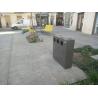 Buy cheap Mild Steel Outside Outdoor Recycling Bins With 4 Compartments Sustainable from wholesalers
