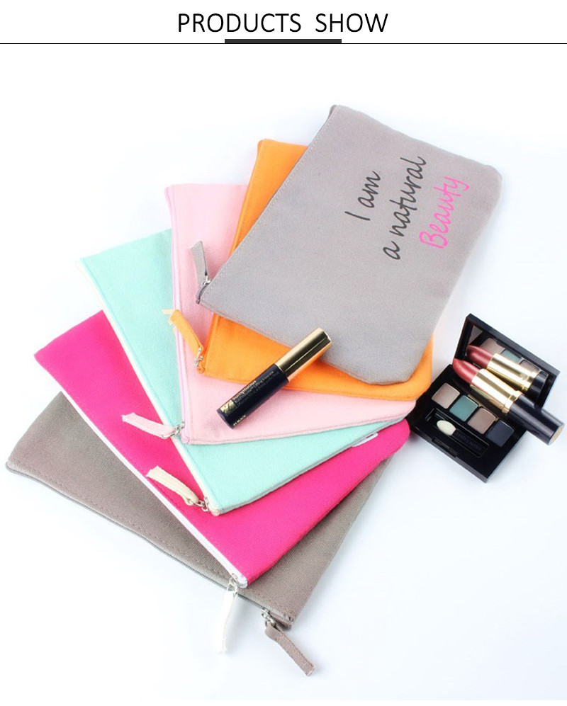Digital Printing Logo L22*D1*H15CM Cosmetic Organizer Bag