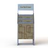 Buy cheap Adjustable Feet Floor Display Rack Double Sided Carpet Rug Door Mats Retail from wholesalers