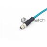Buy cheap Industrial Grade Ethernet Cable Cat 5e , Rj45 To M12 Ethernet Cable 8P Male from wholesalers