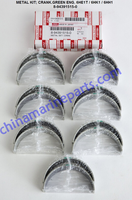 Yanmar 3TNV82 Main Bearing Con Rod Bearing Thrust 119810-02931 119810-02941 719810-02981 119810-02871