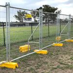 Outdoor Galvanized Steel 4ft Temporary Construction Metal Fence Panels