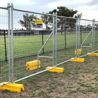 Buy cheap Outdoor Galvanized Steel 4ft Temporary Construction Metal Fence Panels product