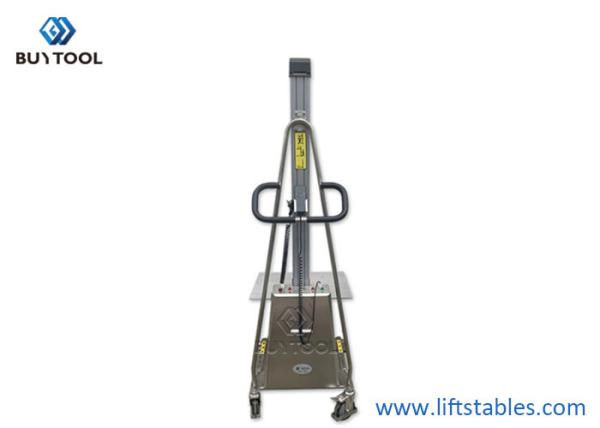 Buy cheap Fork Hydraulic Stacker Lift Truck Platform 304 Stainless Steel Electric Work Positioner from wholesalers
