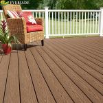 3D Embossed Teak Wood Flooring WPC Decking for Outdoor Garden Panel in Shanghai