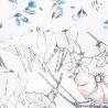 Buy cheap 124×76 Printed Cotton Slub Fabric 103gsm Ditsy Floral Dress Fabric from wholesalers