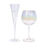 Crystal Stem Champagne Glass 130ml-300ml for Wedding