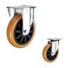 Buy cheap 380kg Capacity 5" Heavy Duty Polyurethane Casters With Ball Bearing from wholesalers