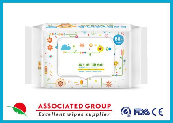 Buy cheap Fresh baby cleaning wipes For Hand And Mouth , Biodegradable Wet Wipes from wholesalers