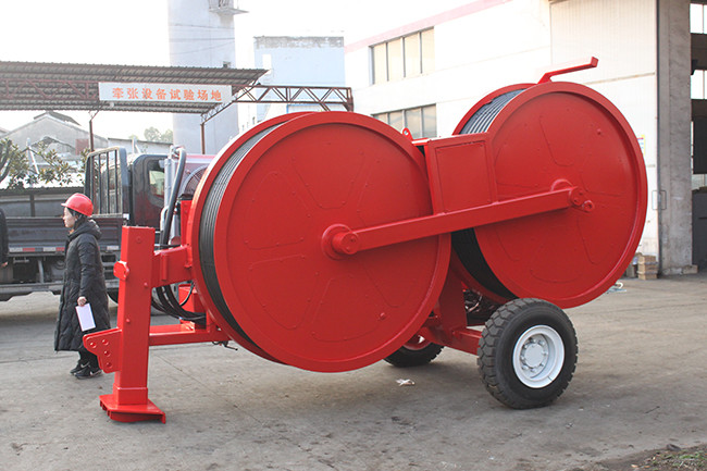 Stringing Equipment Cable Hydraulic Tensioner 20kN Max Reverse Pulling Force