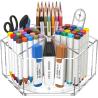 Buy cheap 360 degree spinning Acrylic Rotating Organizer 7 Compartment for Pen And Pencil from wholesalers