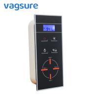 Buy cheap Elegant Clear Steam Bath Equipment Electronic Control Panel Anti Bacterial Easy product