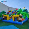 Buy cheap Commercial pvc fun city jumping bounce house inflatable amusement park for kids and adult from wholesalers