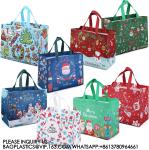 Christmas Gift Bags,Christmas Tote Bags With Handles, Christmas Treat Bags,
