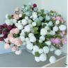Buy cheap Loose Artificial Peonies Peach Ranunculus Silk Peony Flowers Bouquet from wholesalers