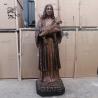 Buy cheap Life Size Holding Lamb Jesus Statue Marble Sculpture Catholic Religious Stone Carvings Church Home Decoration from wholesalers