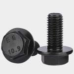 ISO9001 Certified Carbon Steel DIN 6921 Point Hex Flange Bolts for Various