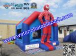 Outdoor Spiderman Inflatable Bouncy Castle Jumper , PVC Jumping Castle For Kids