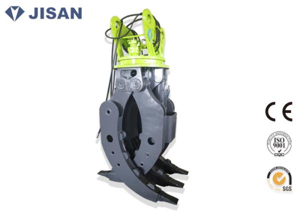 Quality PC360 Safe Excavator Grapple Attachments 360 Degree Hydraulic Rotating for sale