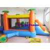 Buy cheap Cartoon Themed Commercial Bounce Houses With Net Door and Slide from wholesalers