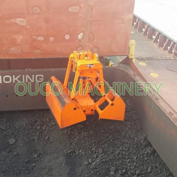 Buy cheap 2 Rope Loading Wireless 12 Cubic Crane Grab Bucket from wholesalers