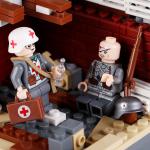 Bricks WW2 military building blocks German soldier medical army weapon guns set