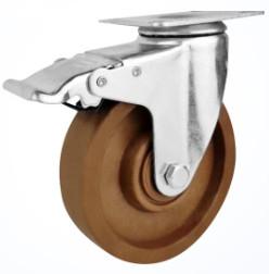 Buy cheap 125mm Locking Caster Wheels High Temp Oven Casters Phenolic Wheel from wholesalers