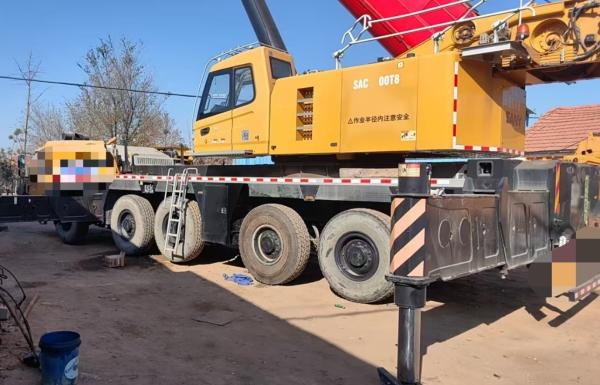 Buy cheap SANY Official 160 Ton Mobile Crane SAC1600T8 Used Truck Cranes Date of Production 2021 Year Max Working Height 85.5m from wholesalers