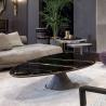 Buy cheap Glossy Marble Unique Custom Coffee Tables 1300mm Modern from wholesalers