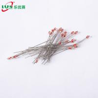 Buy cheap High Temperature NTC Single Ended Glass Thermistor product