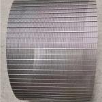 Ss 304 316 Wedge Wire Screens Slot Well Johnson Welded Mesh For Mining Industry