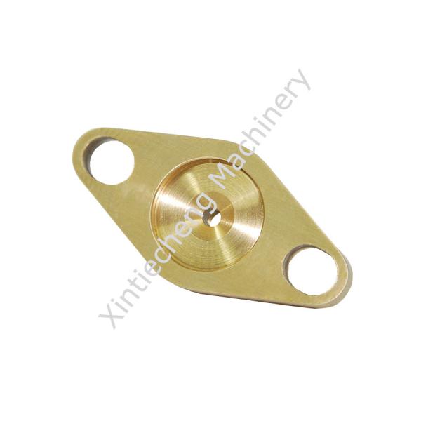 Buy cheap OEM CNC Food Machinery Parts Stainless Steel Copper Plated Finishing Copper from wholesalers
